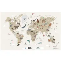 Картина интерьерная VS на холсте Maps 70*110 арт.8257059