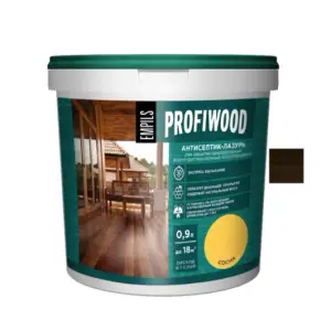 Антисептик-лазурь EMPILS PROFIWOOD декоративный атмосферостойкий палисандр 2,5 кг