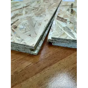 ОСП Влагостойкая 2440х1200 18мм, нешлифованная 2T&G Кроношпан(Ultradecor) шип-паз (шпунтованная) с 2-х сторон
