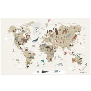 Картина интерьерная VS на холсте Maps 70*110 арт.8257059