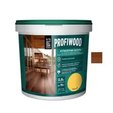 Антисептик-лазурь EMPILS PROFIWOOD декоративный атмосферостойкий тиковое дерево 0,9 кг