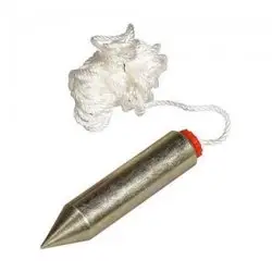 Отвес ЗУБР "МАСТЕР" строительный со шнуром, в пластиковом контейнере, 300 г