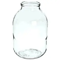 Банка стеклянная 3л СКО d=82