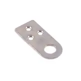 Проушина 70х30 (70х30х2) цинк белый, прямая(39431)